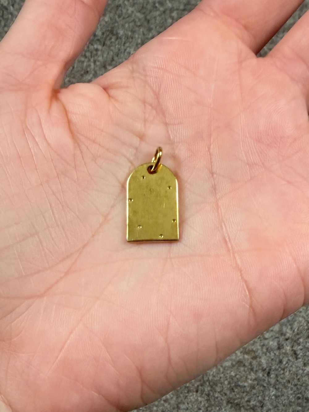 Namaste Jewelry Goddess Necklace Gold Pendant Tag Charm‎ Celestial Sun Moon Star - Picture 3 of 4